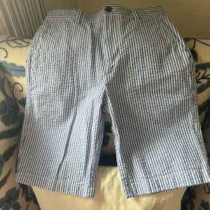 Brooks Brothers seersucker shorts Boys Size 12